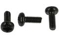 Screw; WWKM205C; M2; 5mm; 6,5mm; cylindrical; philips (+); galvanised steel; blackened; D7985; Kraftberg; RoHS