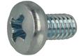 Screw; WWKM2504; M2,5; 4mm; 6mm; cylindrical; philips (+); galvanised steel; D7985; Kraftberg; RoHS