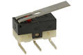Microswitch; KW10-Z2L-150; lever; 15mm; 1NO+1NC common pin; snap action; angled 90°; trough hole; 1A; 250V; KLS; RoHS