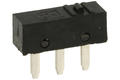 Microswitch; DS033; without lever; 1NO+1NC common pin; snap action; trough hole; 0,3A; 6V; KLS; RoHS