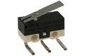 Microswitch; KW10-CZ3R-075; lever; 10,6mm; 1NO+1NC common pin; snap action; angled 90°; trough hole; 1A; 250V; Howo; RoHS