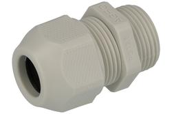 Cable gland; A1555.13.12; polyamide; IP68; light gray; PG13; 5,5÷12mm; with PG type thread; Agro; RoHS