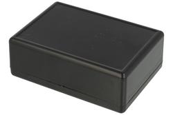 Enclosure; multipurpose; 90x65; ABS; 90mm; 65mm; 33mm; IP40; black; RoHS