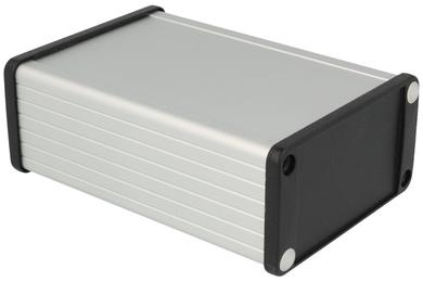 Enclosure; multipurpose; HM1457K1201; aluminum; 120mm; 84mm; 44,1mm; IP66; natural; aluminum ends; Hammond; RoHS