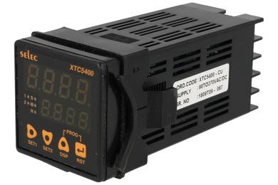 Programmable counter; XTC5400; pulses; time; Pulse: -999÷9999; Time: 9999 s/min/h; 85÷270V; AC/DC; 48x48x107mm; 46x46mm; screw terminals; Selec