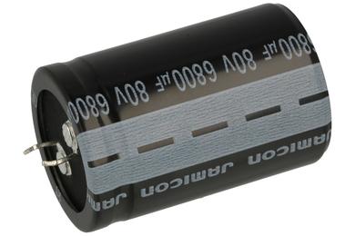 Capacitor; electrolytic; SNAP-IN; 6800uF; 80V; LS; TLS688M080S1A5S45L; 20%; fi 30x45mm; 10mm; through-hole (THT); bulk; -40...+85°C; 2000h; Jamicon; RoHS