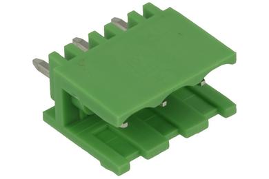 Terminal block; 2EGTV-5.08-03P; 3 ways; R=5,08mm; 12mm; 12A; 300V; through hole; straight; open; green; Golten; RoHS