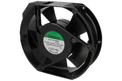 Fan; A2175HBT-TC; 172x151x51mm; ball bearing; 230V; AC; 25W; 375m3/h; 54,4dB; 110mA; 2800RPM; terminals 2,8x0,3mm; Sunon; RoHS