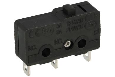 Mikroprzełącznik; SS0500A; bez dźwigni; 1NO+1NC wspólny pin; szybkie; lutowany; 3A; 250V; Highly; RoHS