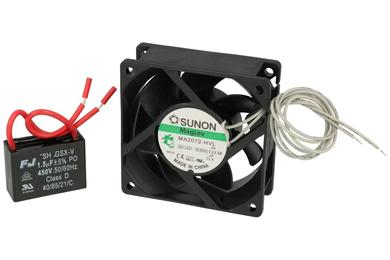 Fan; MA2072-HVL.GN; 70x70x25mm; magnetic Vapo; 230V; AC; 4,3W; 47,6m3/h; 30dB; 207mA; 3800RPM; 2 wires; with capacitor; Sunon; RoHS