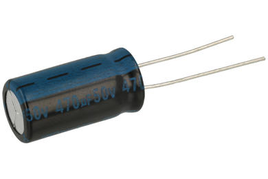 Kondensator; elektrolityczny; 470uF; 50V; TK; TKR471M1HG21M; fi 10x21mm; 5mm; przewlekany (THT); luzem; Jamicon; RoHS