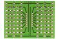 Płytka; uniwersalna; UM-3; 108; 52x72; 5,08mm; wiercona; 1szt.; zielona