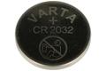 Battery; lithium; CR2032-2; 3V; 170mAh; blister; fi 20x2,5mm; VARTA; RoHS; 2032