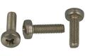 Screw; M3X10/DIN7985-A2; M3; 7,5mm; 10mm; cylindrical; philips (+); stainless steel A2; Kraftberg; RoHS