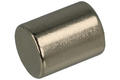 Magnet; cylindrical; N38; 6mm; 8mm; nickel plated; Neodymium