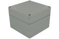 Enclosure; multipurpose; G387-IP67; ABS; 120mm; 120mm; 90mm; IP67; dark gray; wiith cast gasket; with brass bushing; Gainta; RoHS