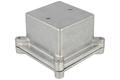 Enclosure; multipurpose; HQ003S; aluminum; 96mm; 96mm; 67mm; IP67; natural; Gainta; RoHS