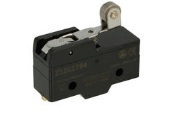 Microswitch; Z15G1704; lever with roller; 26mm; 1NO+1NC common pin; snap action; screw; 15A; 250V; IP40; Highly; RoHS