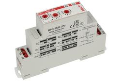 Relay; time; instalation; RPC-1MB-UNI; 12÷240V; AC; DC; multi function; SPDT; 16A; 250V AC; 24V DC; 16A; DIN rail type; Relpol; RoHS