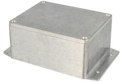 Enclosure; multipurpose; G113MF; aluminum; 115mm; 90mm; 55mm; IP65; natural; mounting flange; Gainta; RoHS