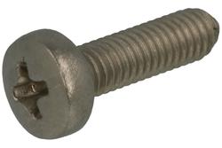 Screw; M3X10/DIN7985-A2; M3; 7,5mm; 10mm; cylindrical; philips (+); stainless steel A2; Kraftberg; RoHS
