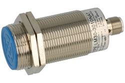 Sensor; inductive; LM30-3010NAT; NPN; NO; 10mm; 6÷36V; DC; 200mA; cylindrical metal; fi 30mm; 60mm; flush type; M12-4p connector; YUMO; RoHS