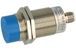 Sensor; inductive; LM30-3015NCT; NPN; NO/NC; 15mm; 6÷36V; DC; 200mA; cylindrical metal; fi 30mm; 60mm; not flush type; M12-4p connector; YUMO; RoHS