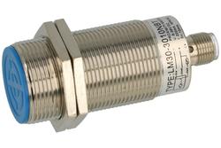 Czujnik; indukcyjny; LM30-3010NBT; NPN; NC; 10mm; 6÷36V; DC; 200mA; cylindryczny metalowy; fi 30mm; 60mm; zabudowany; ze złączem M12-4p; YUMO; RoHS