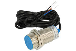 Sensor; inductive; LM30-3010PB; PNP; NC; 10mm; 6÷36V; DC; 200mA; cylindrical metal; fi 30mm; 60mm; flush type; with 2m cable; YUMO; RoHS