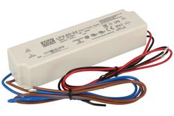 Power Supply; for LEDs; LPV-60-24; 24V DC; 2,5A; 60W; constant voltage design; IP66; Mean Well
