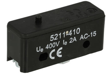 Microswitch; Z15G1300 / 5211-410; without lever; 1NO+1NC common pin; snap action; screw; 16A; 250V; IP40; Promet; RoHS