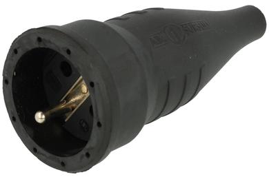 Socket; AC power; CEE 7/5; 1479-091; straight; for cable; 16A; 250V; screw; ABL; RoHS; IP44