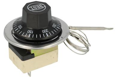 Thermostat; with capillary; BT-KAP300; NO/NC; 50...+300°C; 16A; 250V AC; capillary fi 4x72mm; length 700mm; 6,3mm vertical connectors