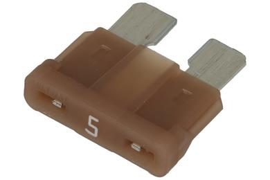 Fuse; 028700.5PXCN; automotive; UNI 19mm; 5A; light brown; 32V DC; for socket; Littelfuse; RoHS