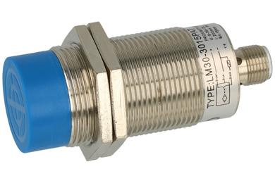 Sensor; inductive; LM30-3015PAT; PNP; NO; 15mm; 6÷36V; DC; 200mA; cylindrical metal; fi 30mm; 60mm; not flush type; M12-4p connector; YUMO; RoHS