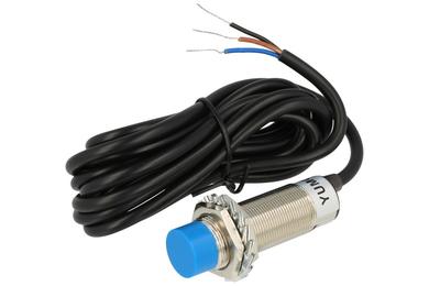 Sensor; inductive; LM18-3008NB; NPN; NC; 8mm; 6÷36V; DC; 200mA; cylindrical metal; fi 18mm; 60mm; not flush type; with  cable; YUMO; RoHS