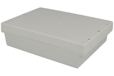 Enclosure; multipurpose; Z46JH; polystyrene; 198mm; 145mm; 53mm; IP65; light gray; hermetic; Kradex; RoHS