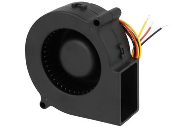 DC Blower; PMB2475PNBXAY.F.GN; 75x75x30mm; ball bearing; 24V; DC; 7W; 28,22m3/h; 47,9dB; 290mA; 4200RPM; 3 wires; Sunon; RoHS; 10÷27,6V; 300mm