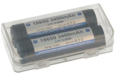 Akumulator z zabezpieczeniem; Li-Ion; NCR18650 3400 PCB; 3,6V; 3400mAh; fi 18,7x68,6mm; KEEPPOWER