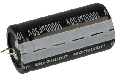 Capacitor; electrolytic; SNAP-IN; 10000uF; 50V; HS; HSW103M1HO50M; 20%; fi 25x50mm; 10mm; through-hole (THT); bulk; -40...+105°C; 2000h; Jamicon; RoHS