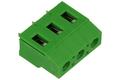 Terminal block; LE-3 AK710; 3 ways; R=7,50mm; 19mm; 20A; 300V; through hole; straight; square hole; slot screw; screw; 0,2÷2,5mm2; green; PTR Messtechnik; RoHS