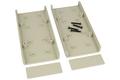 Enclosure; for instruments; handheld; G539G-2$; ABS; 140mm; 66,5mm; 28mm; light gray; RoHS; Gainta; 2 front panels $=22,9mm