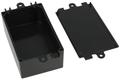 Enclosure; multipurpose; G1017; ABS; 72mm; 44mm; 27mm; black; mounting brackets; Gainta; RoHS