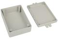 Enclosure; multipurpose; 90x65G z uchwytem; ABS; 90mm; 65mm; 33mm; IP40; light gray; mounting brackets; RoHS