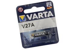 Bateria; alkaliczna; LR27A; 12V; blister; fi 8x28mm; VARTA; LR27A