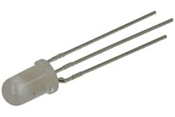 LED; L-59EGW-CA; 5mm; red; green; Light: 3÷6mcd; 60°; diffused; white; two-color (R/G); common anode; 2V; 30mA; 617nm; through hole; Kingbright; RoHS