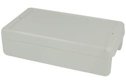 Enclosure; multipurpose; B221306 PC-V0 7035; polycarbonate; 231mm; 125mm; 60mm; IP67; light gray; snap; Bopla; RoHS