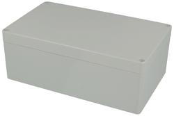 Enclosure; multipurpose; G269; polycarbonate; 200mm; 120mm; 75mm; IP65; light gray; Gainta; RoHS