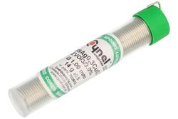 Soldering wire; 1,0mm; phial 14g; SAC0307/1,00/0,0013; lead-free; Sn99Cu0,7Ag0,3; Cynel; wire; 1.1.3/3/3.0%; solder tin