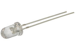 Dioda LED; OSB5SA5A31A-12V; 5mm; niebieski; Światłość: 1560÷3000mcd; 30°; przezroczysta; 12V; 15mA; 470nm; przewlekany (THT); OptoSupply; RoHS